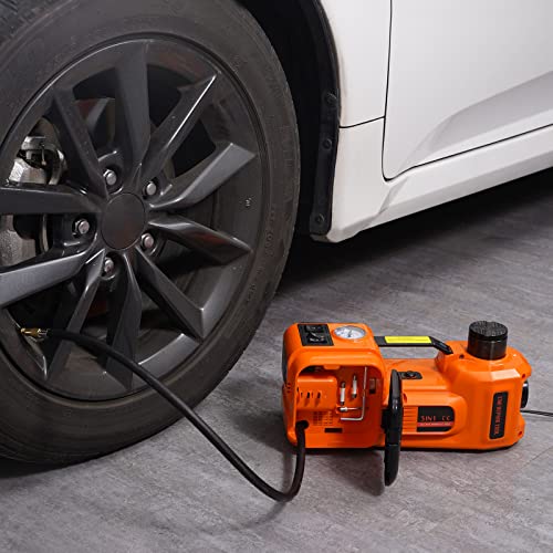 5 Ton Hydraulic Electric Car Jack with LED Light K237703