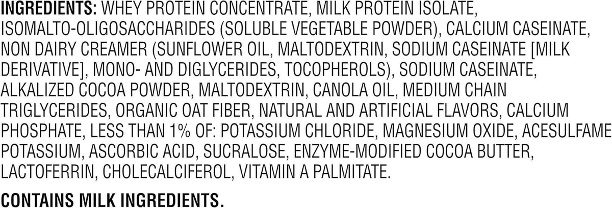 Chocolate Protein Powder, 4.94 Pound, 32 Servings A37530