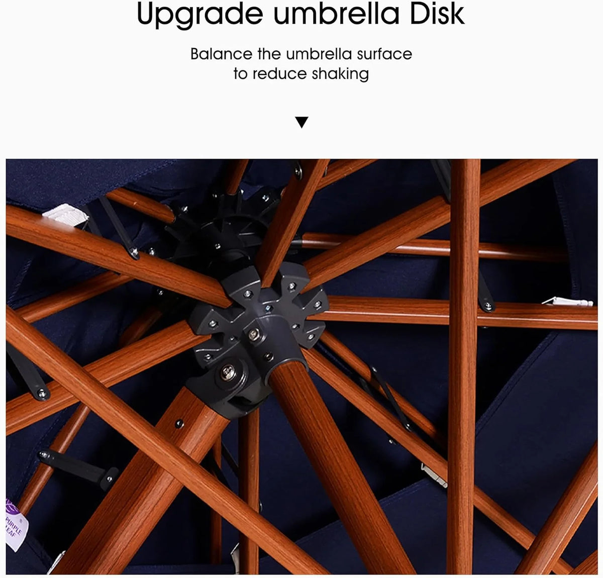 13ft Navy Blue Cantilever Patio Umbrella R1406