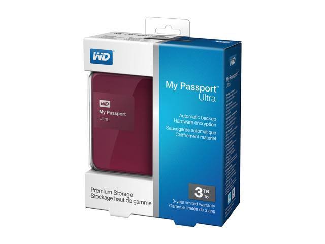 3TB USB 3.0 Portable External Hard Drive N46833