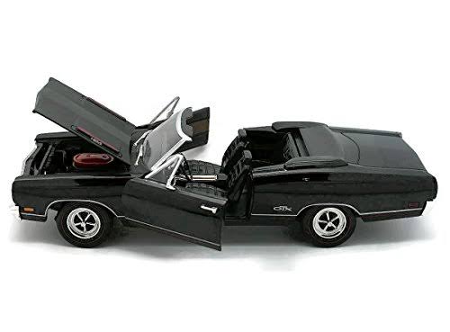 Black Plymouth GTX Convertible Die-Cast Toy Car H946