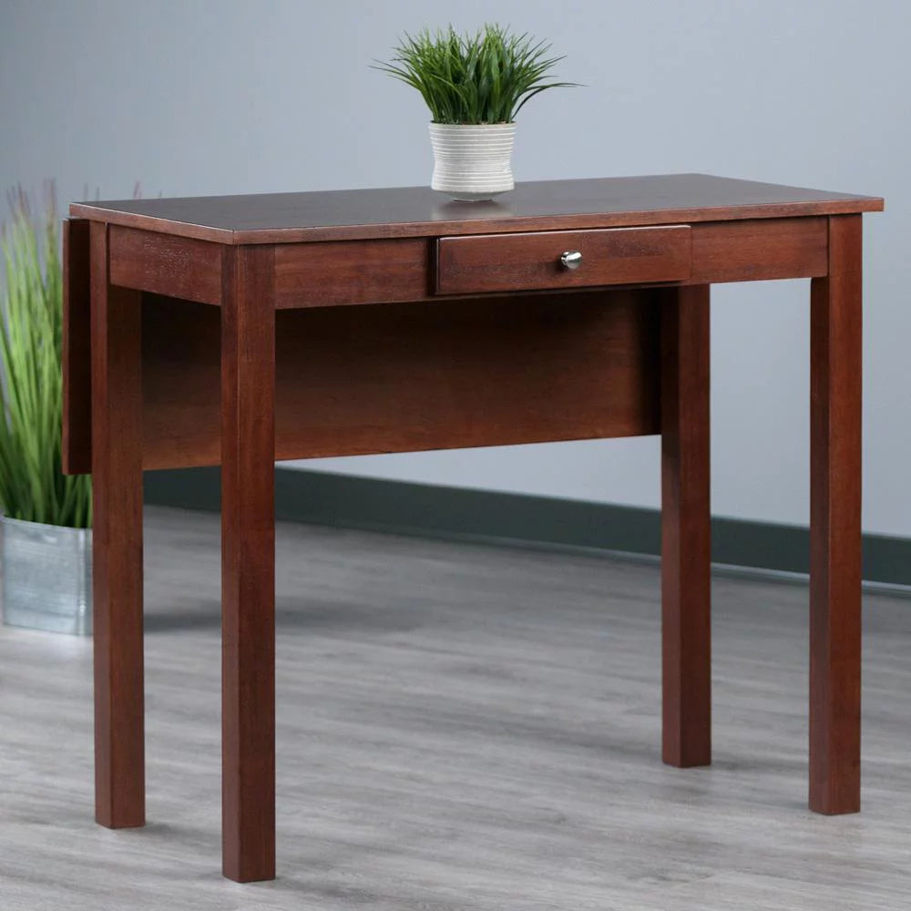 Walnut Drop Leaf High Table Q945