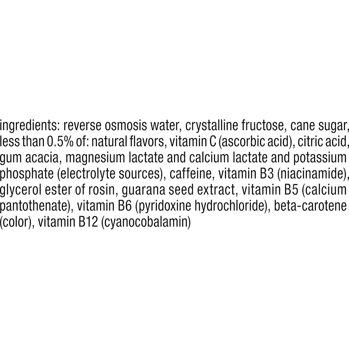 20 fl oz 24 Pack Tropical Citrus Electrolyte Enhanced Water B32205