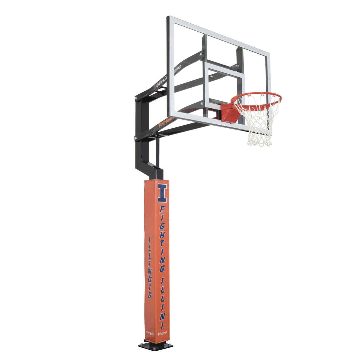 Orange NCAA Basketball Pole Pad S1676