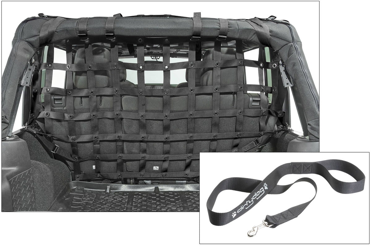 Olive Drab Pet and Cargo Divider for Jeep Wrangler I80280