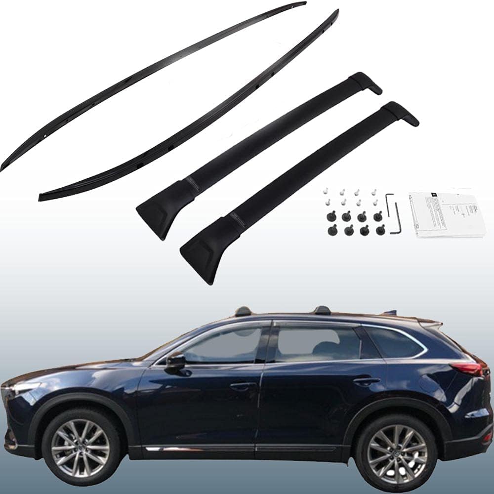 Roof Rail Rack & Cross Bar All Black H741