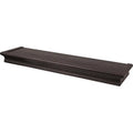 24" Espresso Floating Shelf J849572