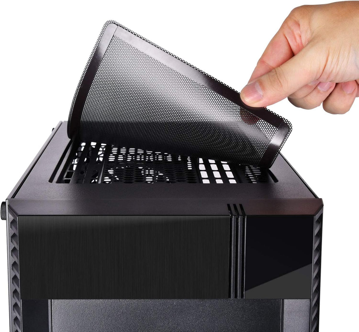Micro-ATX & ATX Tempered Glass Computer Case J3840
