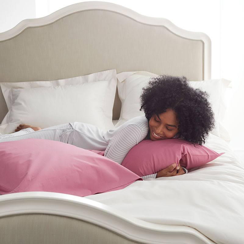Cotton Percale Full Fitted Sheet I502