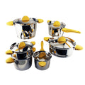11-pc. Stainless Steel Cookware Set Y287