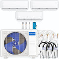 39,000 BTU 3 Zone Ductless Air Conditioner and Heat Pump U609