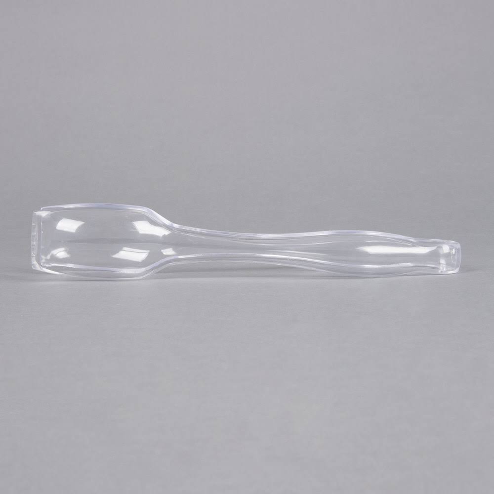 Clear Squeeze Tongs W241290