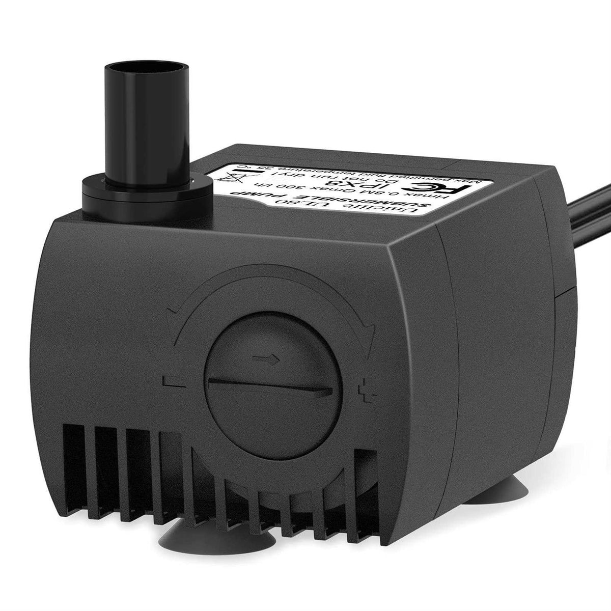80 GPH Submersible Water Pump 4W Quiet Pump with 6ft Power Cord D505259