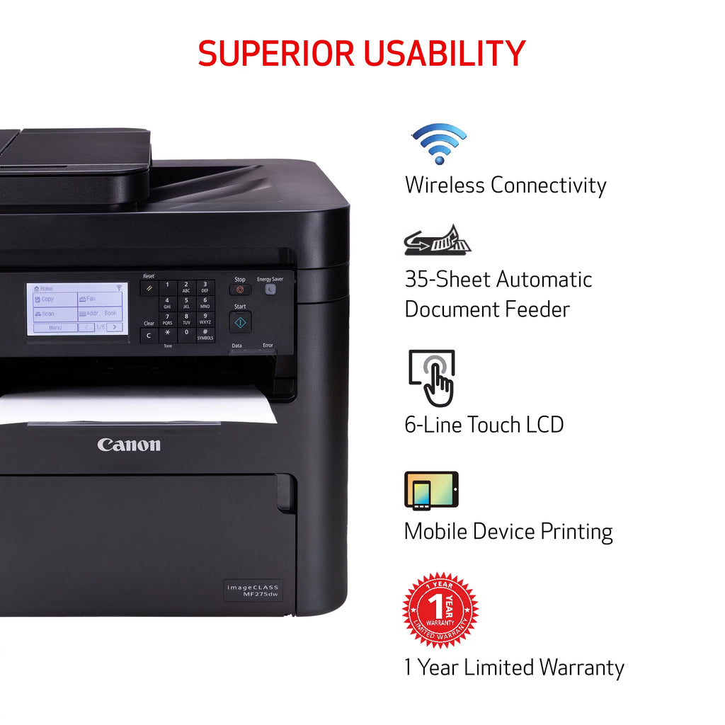 Wireless Duplex Laser Printer M38769