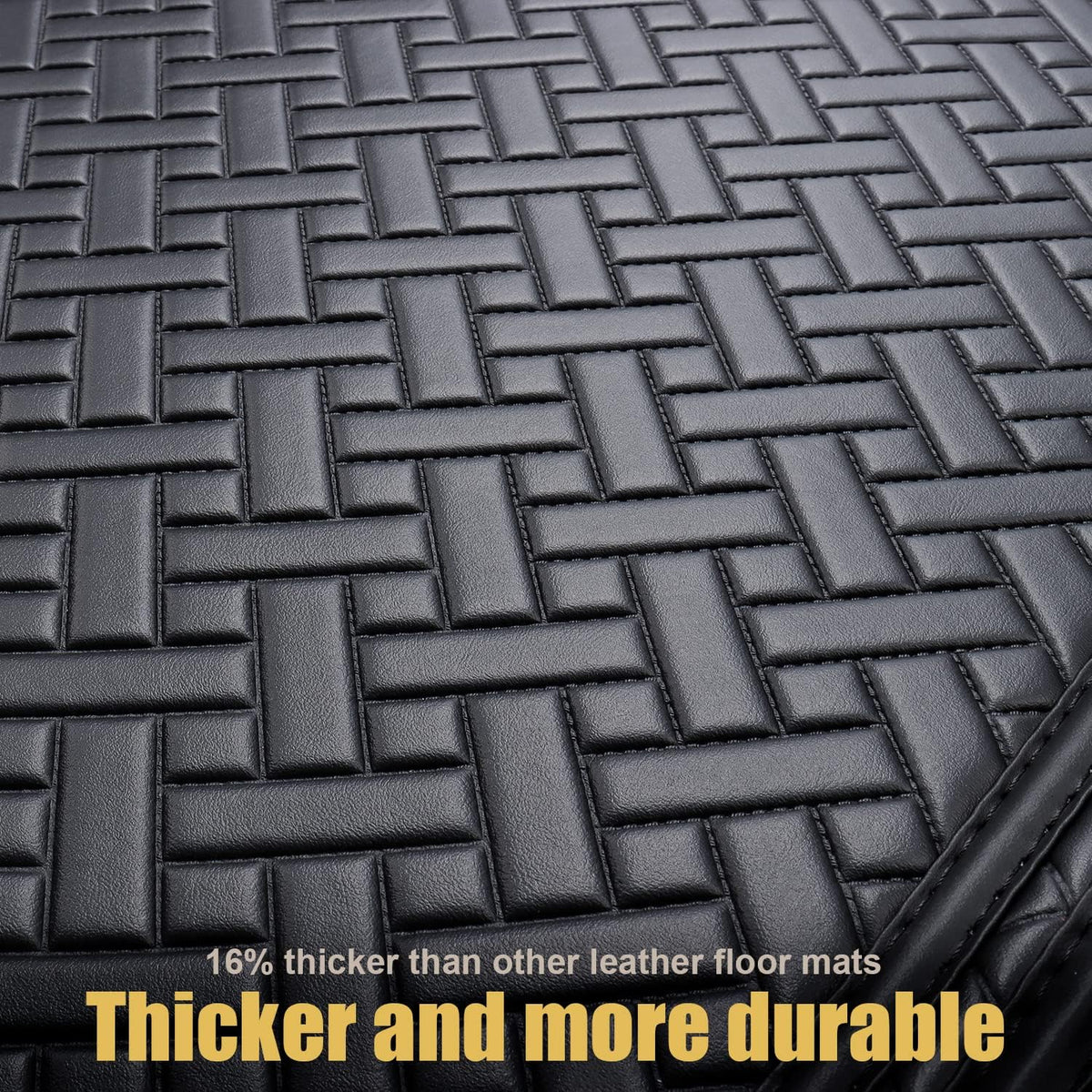 Black Waterproof Car Floor Mats for Tesla Model 3 X431871