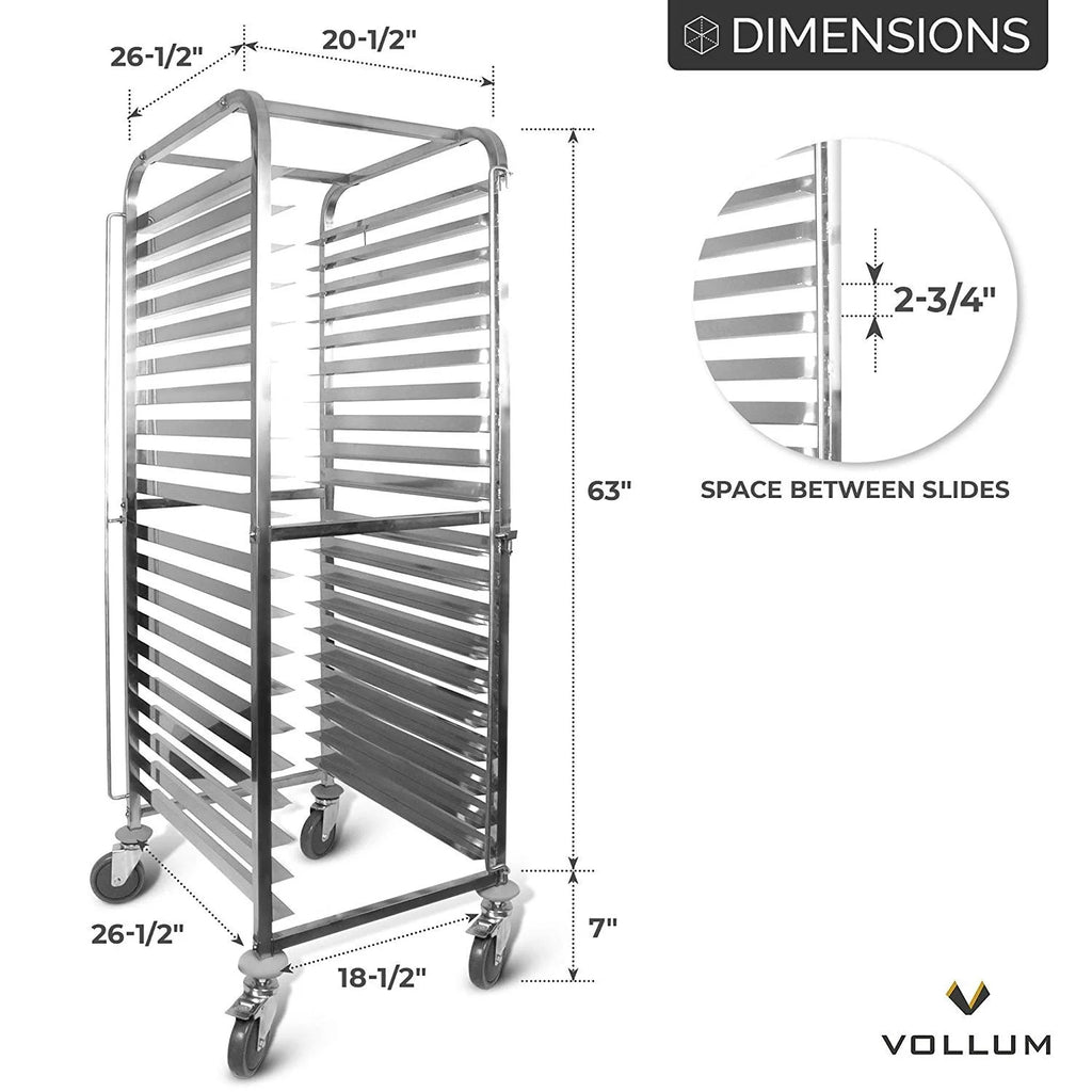 20 Trays Stainless Steel Bakery Rack F88431