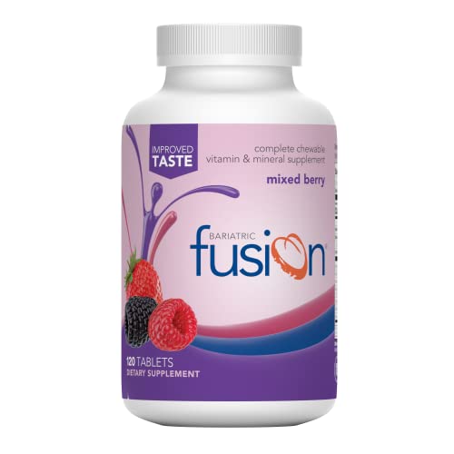 Mixed Berry Chewable Bariatric Multivitamin with Iron 120 Tablets A8678