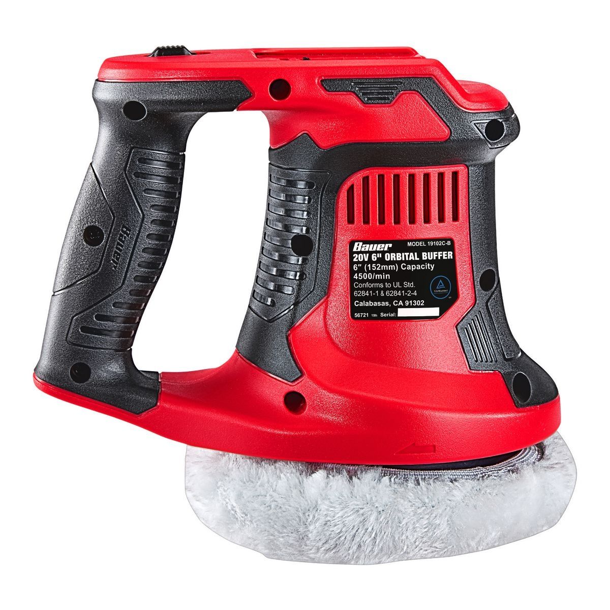 20V Cordless 6 in. Compact Orbital Polisher/Buffer P565906