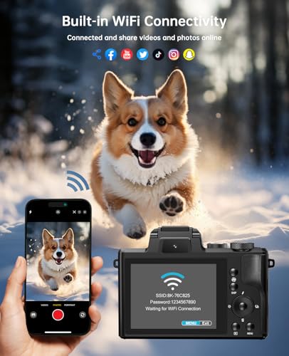8K Digital Camera with Dual-Lens J736931