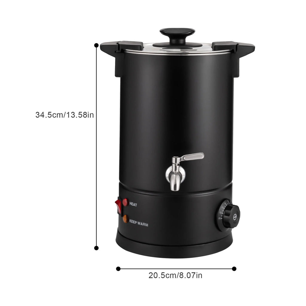 8L 1KW Stainless Steel Commercial Coffee Urn S113817