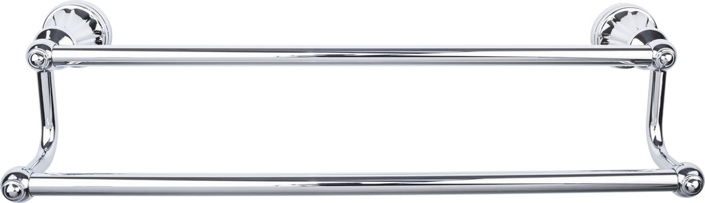 Polished Chrome Double Towel Bar O38763