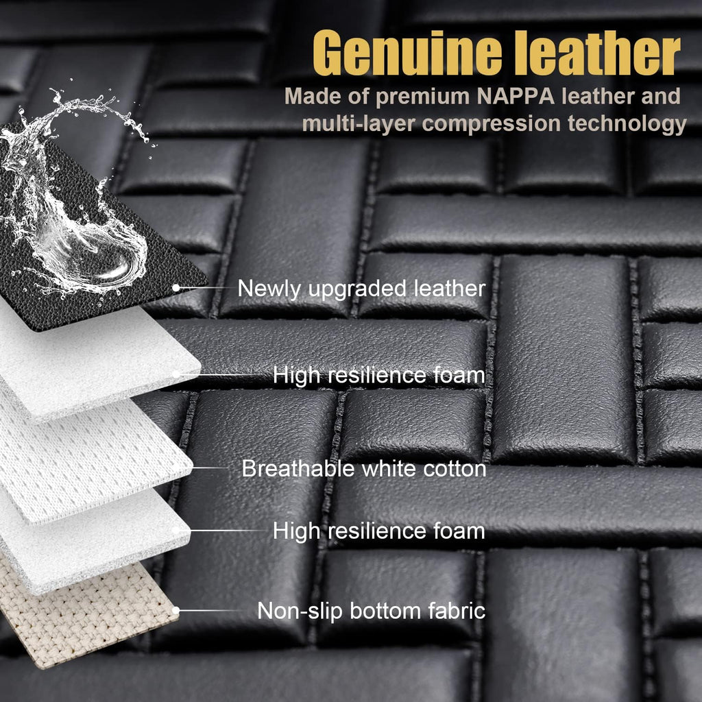 Black Waterproof Car Floor Mats for Tesla Model 3 X431871