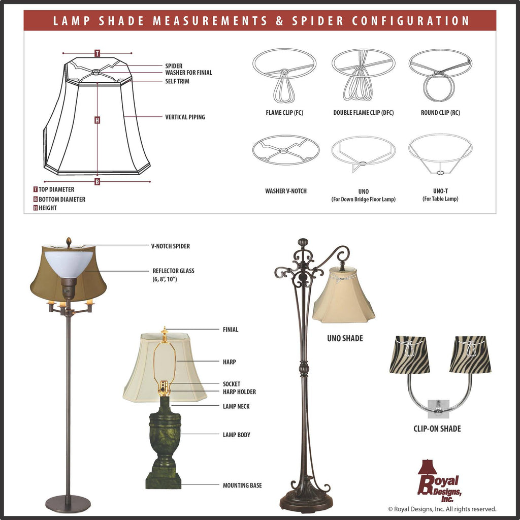 Antique Gold Lamp Shade, 11 x 20 x 14 T45520