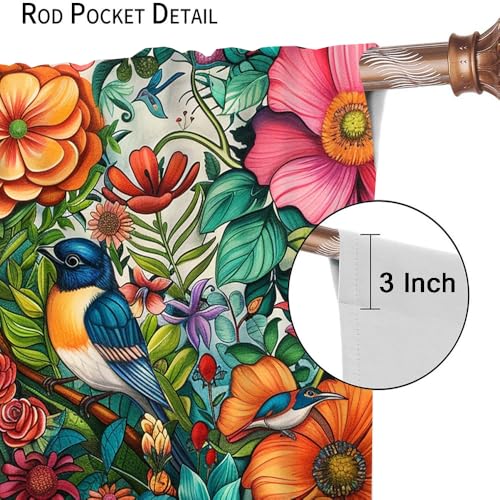 Blackout Curtains 2 Panels 45" L x 21" W U49602