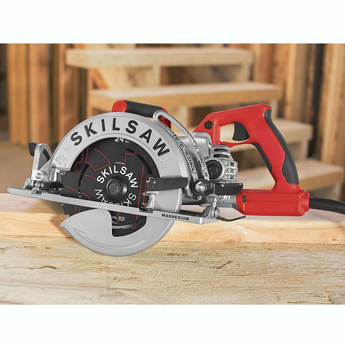 15-Amp Worm Drive Corded Circular Saw M6786