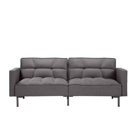 Linen Fabric Convertible Sleeper Sofa Bed E512194
