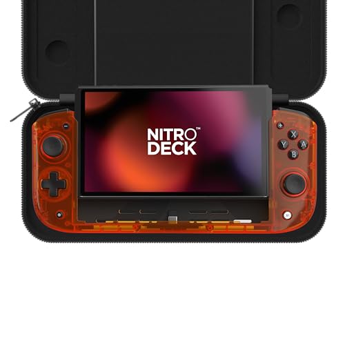 Retro Purple Handheld Deck with Carry Case for Nintendo Switch and Switch OLED X829646