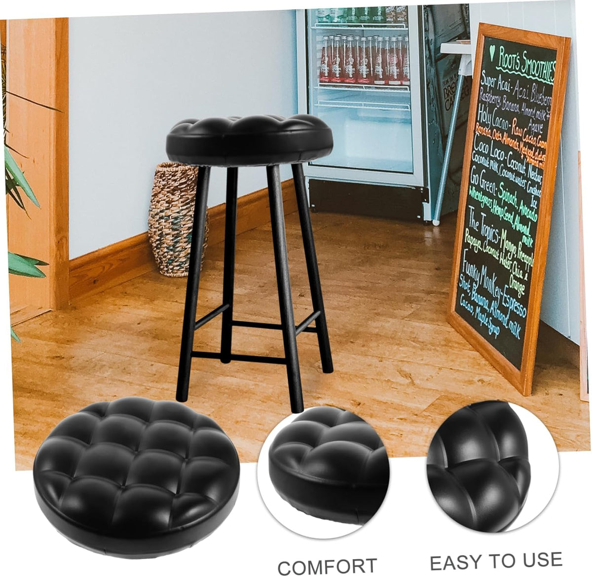 Round Pu Stool Seat Cushion P5323