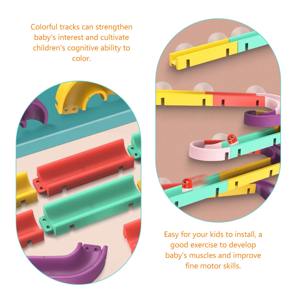 Rolling Ball Track Toy Building Toy DIY Educational Toy R93534