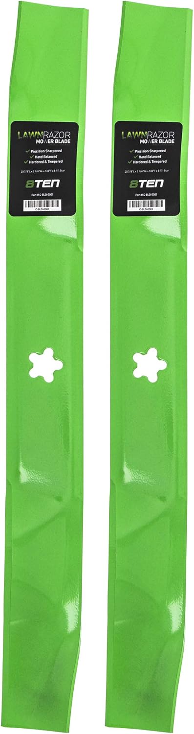 42 inch Heavy Duty Spindle Blade Kit Pack of 2 K3169