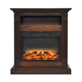 Walnut Mantel Electric Fireplace K900