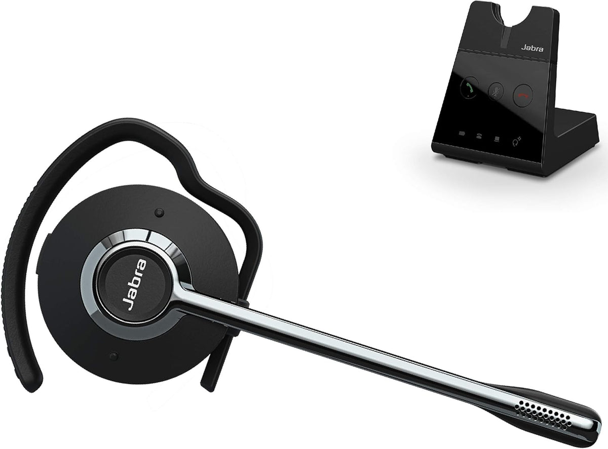 Wireless Mono Telephone Headset with Noise-Cancelling Microphone K61838