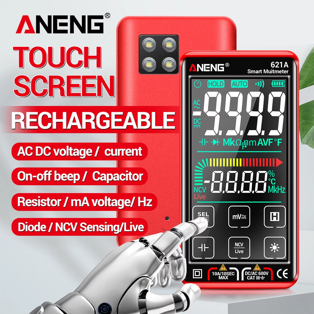 Auto Rechargeable Multimeter with NCV Q887
