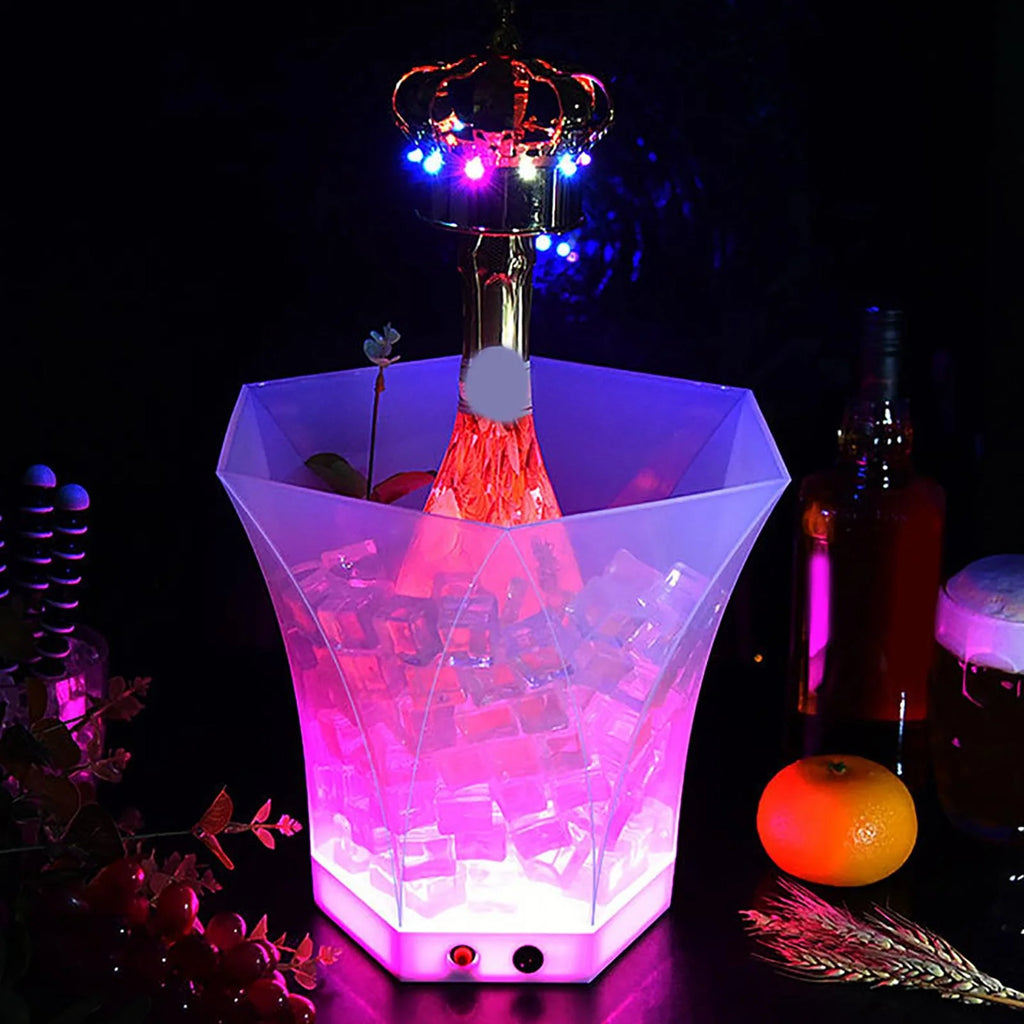 LED Ice Bucket 5L 7 Color Changing N8892