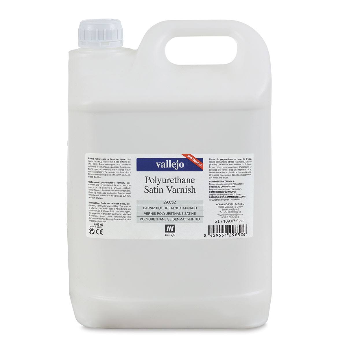 Satin Polyurethane Varnish, 5 Liter Q24050