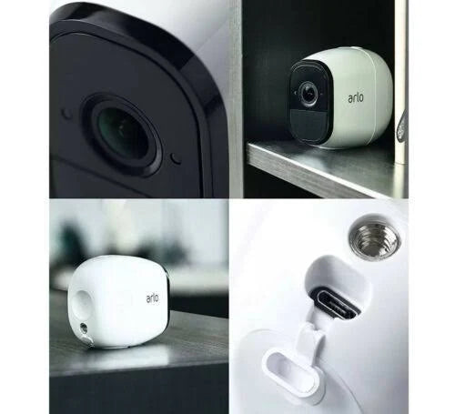 2 Rechargeable Wire-Free HD Security Camera System with Siren J3933