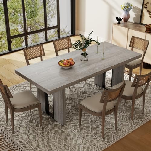 71" Rectangular Rustic Dining Table W19847