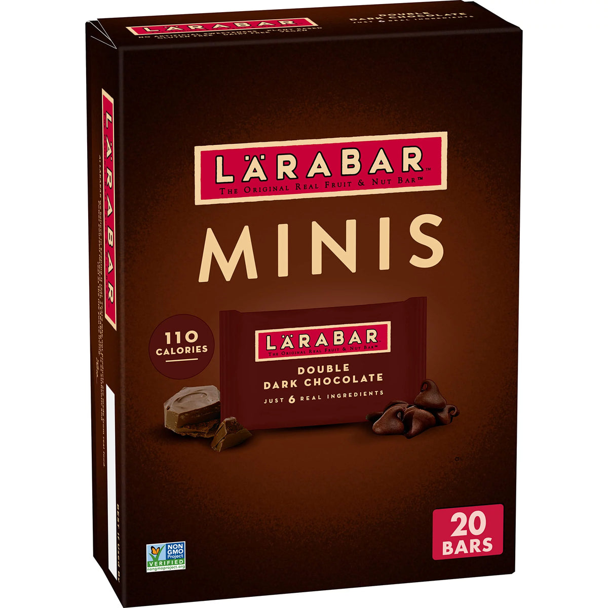 20 Ct Double Dark Chocolate Mini Bars D94619