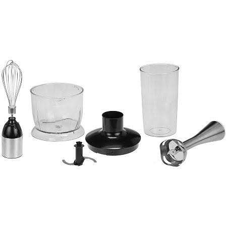 White Combi Mixer with Mixing Cup, Chopper & Whisk P34807
