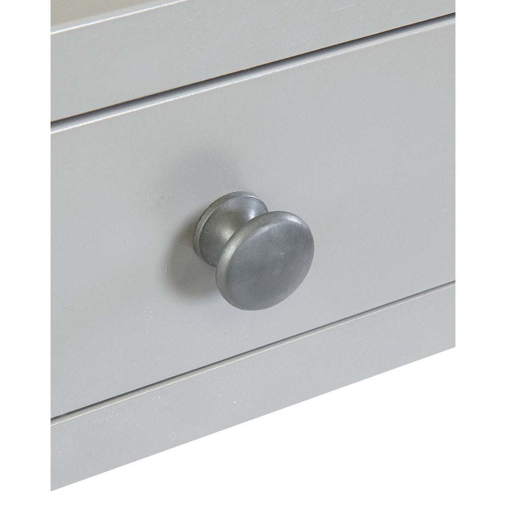 Gray Console Table with Storage O761