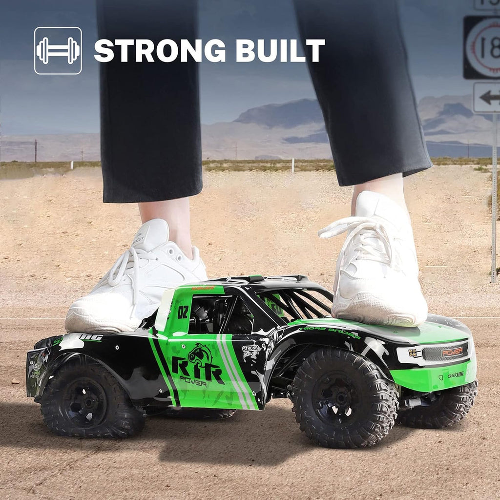 Green 4WD Waterproof Remote Control Monster Truck U729