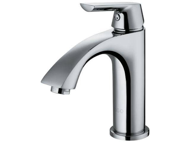 Chrome Single Hole Bathroom Faucet N1646