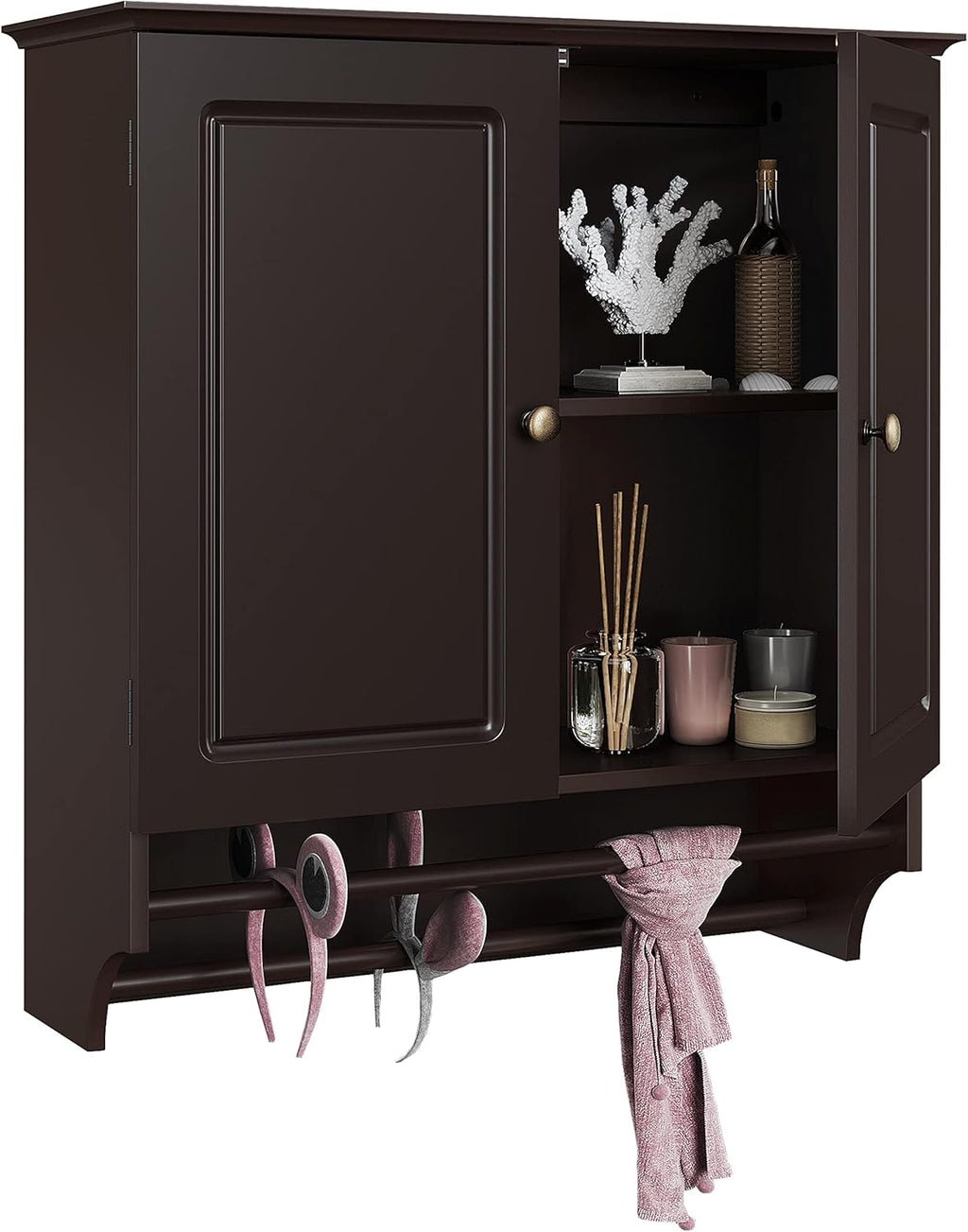 White 2-Door Wall Cabinet Z5406