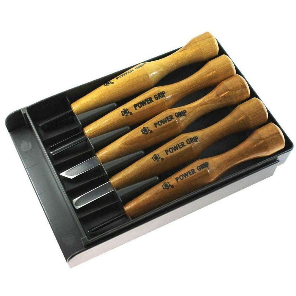 Power Grip Carving Tools Five Piece Set F64121