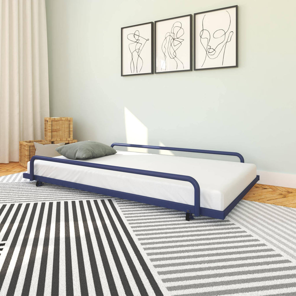 Blue Twin Trundle for Daybed E21341