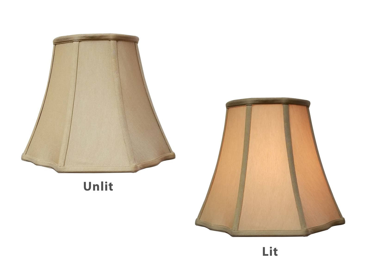 Antique Gold Lamp Shade, 11 x 20 x 14 T45520